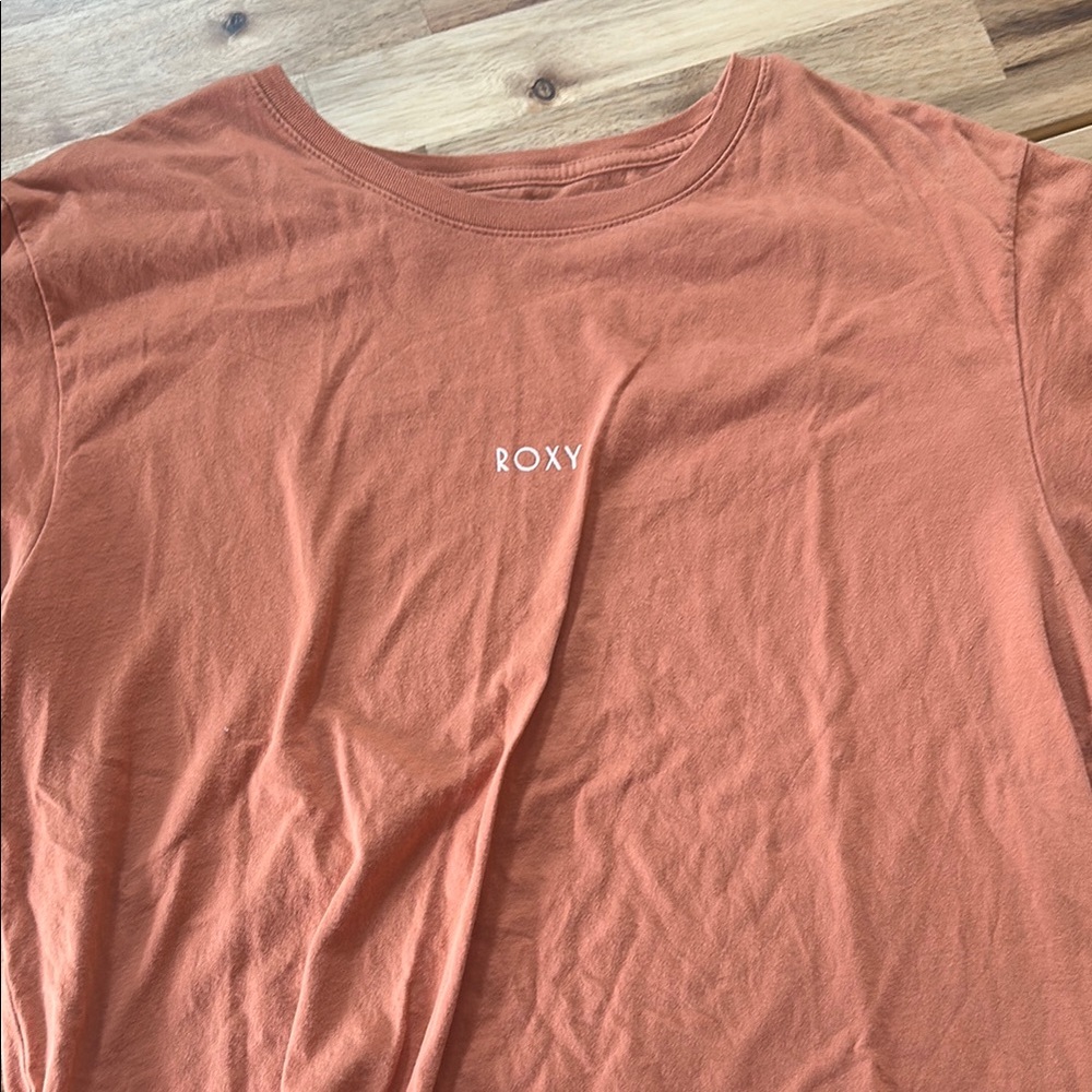 Roxy Orange Short Sleeve Tee